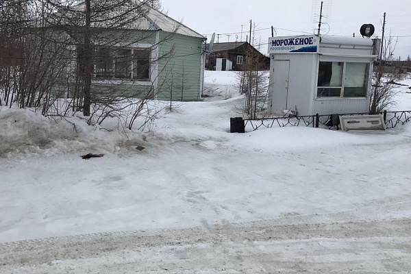 Зима в Якутии не отступает
